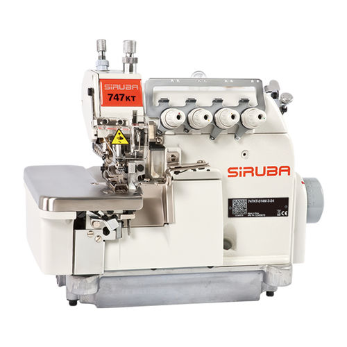 Máquina overlock punto de cantonera - 700KT - Siruba Latin America, Inc - de 2 agujas / de 1 aguja / de 3 hilos