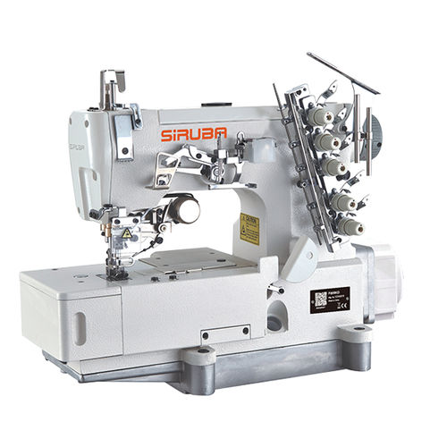 Máquina de coser interlock - F006KD series - Siruba Latin America, Inc - de 3 agujas / de 5 hilos / para puños de camisa