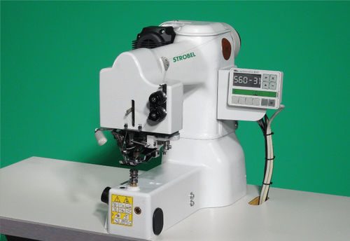 Máquina de coser puntada invisible - 560-31 - Strobel Spezialmaschinen GmbH - de 1 aguja / de 1 hilo / de tejidos