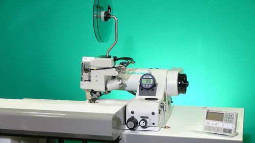 Máquina de coser puntada invisible - VEB100-6 - Strobel Spezialmaschinen GmbH - de 1 aguja / de 1 hilo / de tejidos