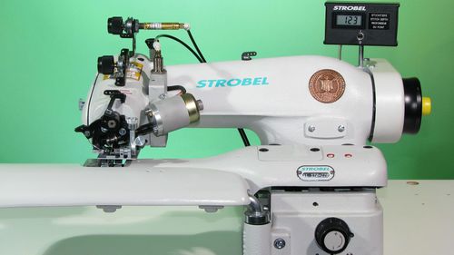 Máquina de coser puntada invisible - 170-22FD - Strobel Spezialmaschinen GmbH - de 1 aguja / de 1 hilo / de tejidos