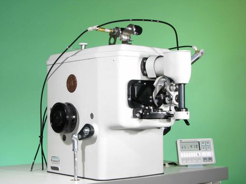 Máquina overlock de 1 aguja - VTD410EV - Strobel Spezialmaschinen GmbH - de 1 hilo / para zapatos / fija