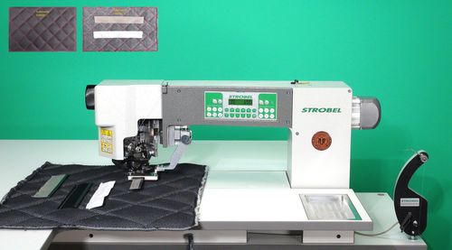 Máquina de coser punto anudado - 810C - Strobel Spezialmaschinen GmbH - puntada invisible / de 1 aguja / de 2 hilos