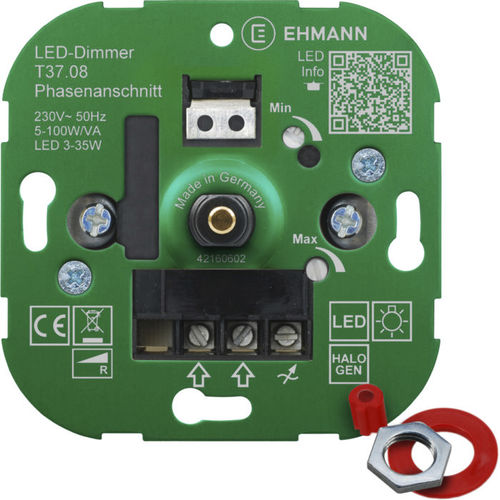 Conmutador regulador de la luminosidad para LED - T37.08 - Bodo Ehmann GmbH