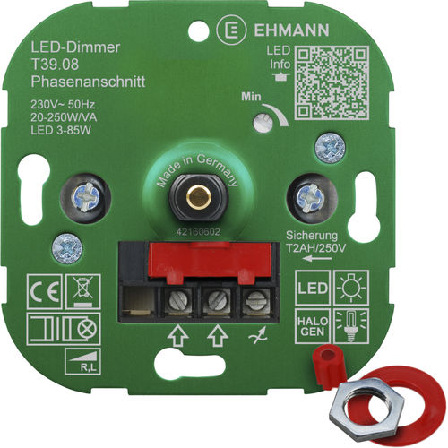 Conmutador regulador de la luminosidad para LED - T39.08 - Bodo Ehmann GmbH