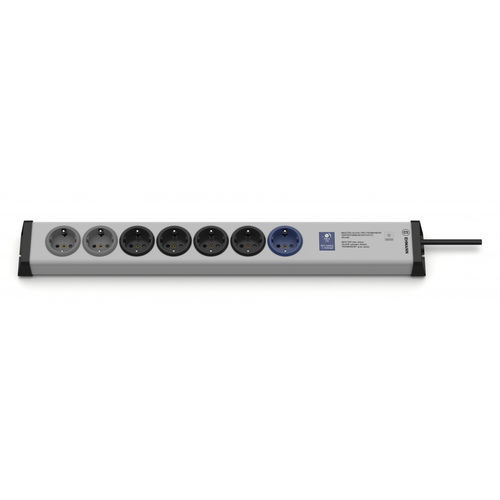 Regleta protector de sobretensión - 0215x00078301 - Bodo Ehmann GmbH - 7 tomas