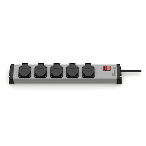 Regleta con interruptor - 0201x08052303 - Bodo Ehmann GmbH - 5 tomas