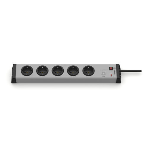 Regleta con interruptor horario - 0223x00052301 - Bodo Ehmann GmbH - 5 tomas