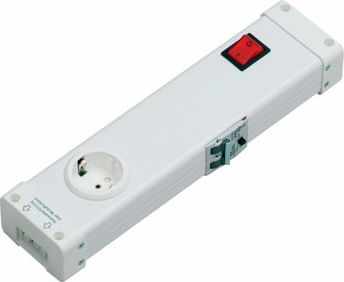 Regleta con interruptor - 0111x0031 - Bodo Ehmann GmbH - con disyuntor de corriente residual / con disyuntor integrado