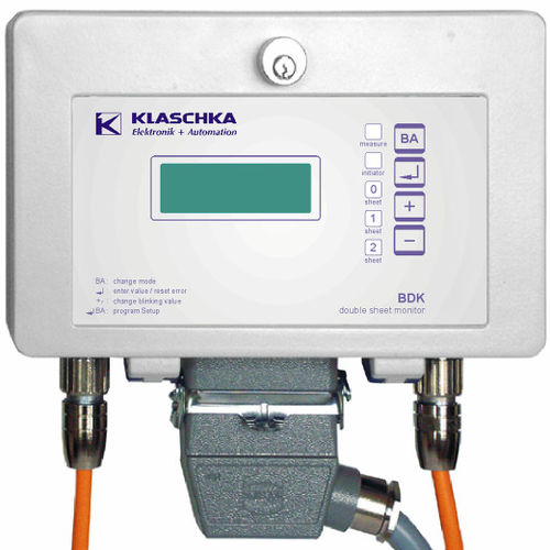 Detector de espesor - BDK series  - KLASCHKA Industrieelektronik - de chapa doble / inductivo / universal