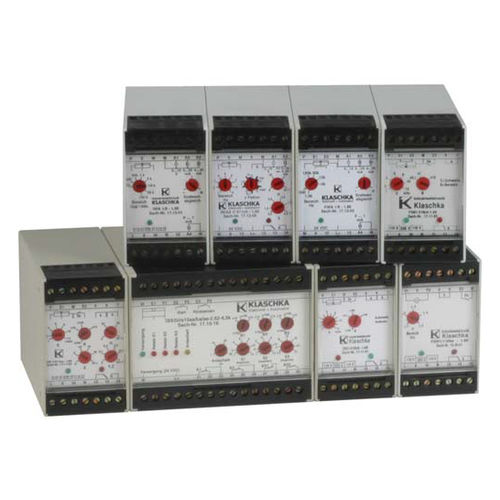 Relé de vigilancia de velocidad - ISN series - KLASCHKA Industrieelektronik - de impulsos / AC/DC / en riel DIN