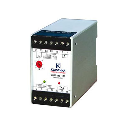 Relé de vigilancia de subtensión - AUN, AUNF series - KLASCHKA Industrieelektronik - de sobretensión / AC/DC / en riel DIN