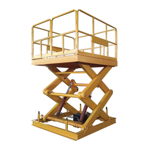 Plataforma elevadora de tijera fija - SJG4 - Shandong Chufeng Heavy Industry Machinery Group Co., Ltd - eléctrica / hidráulica / para uso en interiores y exteriores
