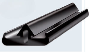 Perfil de EPDM - t-560 - Stomil Bydgoszcz - en U / de estanqueidad / para ventana