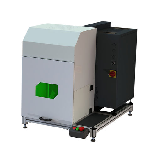 Máquina de grabado automática - FIBER MARK PRO 3 - PORTLASER TECHNOLOGY, LDA - láser de fibra / de metal / de plástico