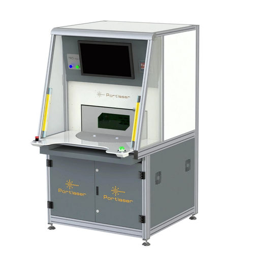 Máquina de marcado de metal - FIBER MARK PRO MAX-I - PORTLASER TECHNOLOGY, LDA - láser de fibra / de plástico / para acero inoxidable