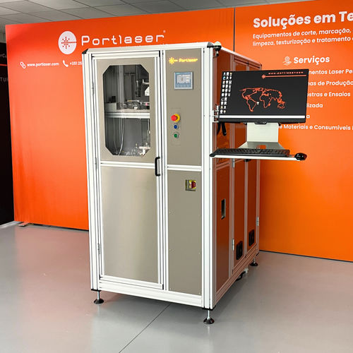 Máquina de grabado para tapones de corcho - CMARK CORKMASTER 360 - PORTLASER TECHNOLOGY, LDA - láser CO2 / estacionaria / programable