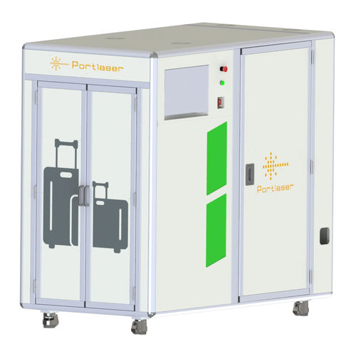 Máquina de grabado y marcado láser de fibra - FIBER NOMADMARKER - PORTLASER TECHNOLOGY, LDA - para piezas grandes