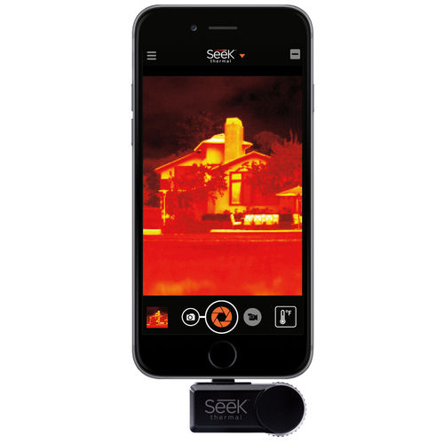 Cámara de imagen térmica - Compact - Seek Thermal - de emisión óptica por chispa / de detección / de infrarrojos