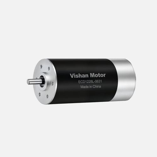 Motor brushless - ECD1228  - Vishan Motor - DC / 6 V / con freno