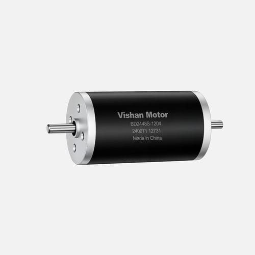 Motor BLDC - BD2448 - Vishan Motor - 12 V / 24 V / con eje hueco