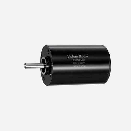 Motor DC - BD2854 - Vishan Motor - 12 V / 24 V / con eje hueco