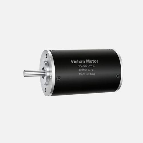 Motor DC - BD4270 - Vishan Motor - 12 V / 24 V / con eje hueco