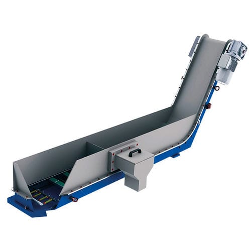 Transportador de virutas - DM series - ASTOS Machinery - de cinta magnética