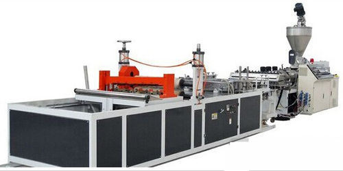 Línea de extrusión monoestrato - SKY WIN Technology Co., Ltd. - de placas / para PVC / para paneles ondulados