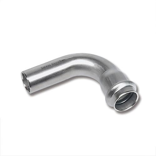 Racor hidráulico - 9001A  - SANHA GmbH & Co. KG - para gas / rápido / codo de 90º