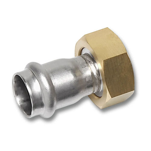 Adaptador hidráulico para tubos - 91359MMS  - SANHA GmbH & Co. KG - industrial / hembra / de latón