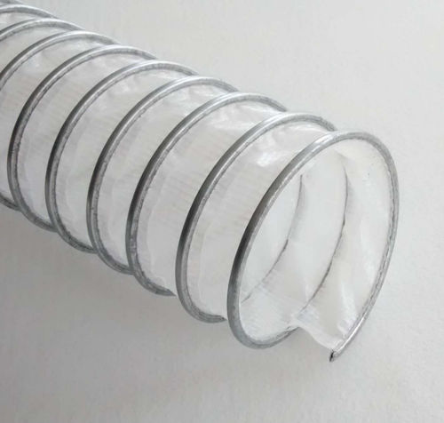 Conducto de aire flexible - ABC PE 85 - ABC FLEX - de tejido / de acero galvanizado / de escayola