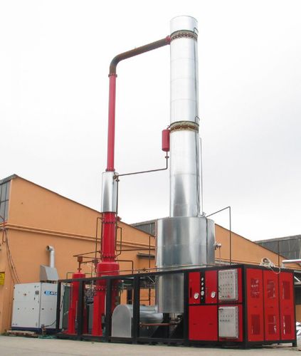 Unidad de destilación para disolvente - FORMECO S.R.L.