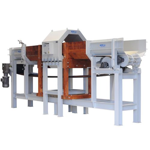 Detector de metales de túnel - TS - MDR d.o.o. - para transportador / de alta sensibilidad / para la industria de la madera
