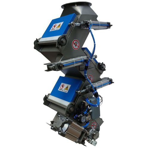 Separador vertical - MDR - MDR d.o.o. - para granel / de plásticos / de virutas