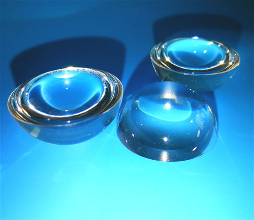 Lente esférica - Changchun Yutai Optics Co., Ltd. - bola cortada / de vidrio BK7 / de vidrio óptico