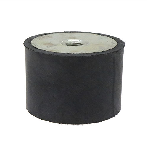 Soporte antivibratorio redondo - AVM0 series - Vital Parts ltd - de acero zincado / de caucho / para compresor