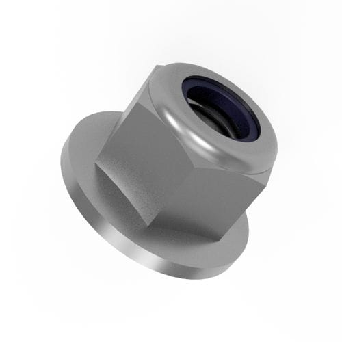 Tuerca con collar - FN6923-M series  - Vital Parts ltd - con collarín / de acero inoxidable / de nailon