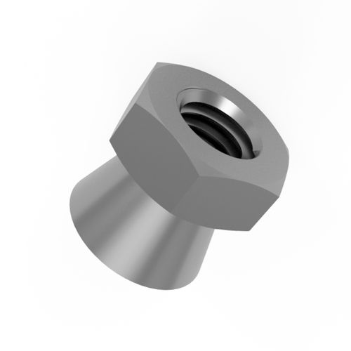 Tuerca hexagonal - SNUT-M series - Vital Parts ltd - cilíndrica / con collar / de acero inoxidable