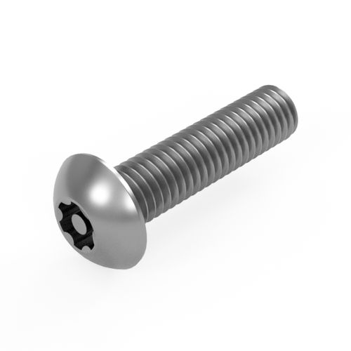 Tornillo de enganche - PTBS7380-M series - Vital Parts ltd - de cabeza abombada / hexalobular / de acero
