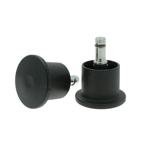 Ruedecilla fija - CST02 series - Vital Parts ltd - con vástago / de poliamida / de PA
