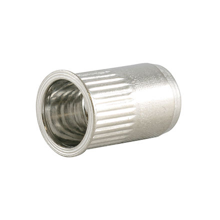 Tuerca moleteada - HONSEL-Group - de freno / autoinsertable remachable / de acero