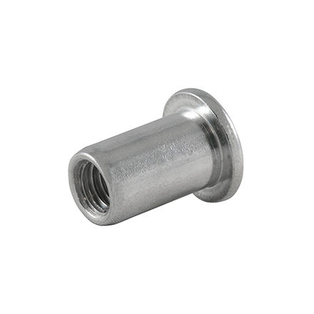 Tuerca cilíndrico lisa - AFM, ASM, SFM, SSM, EFM, ESM, UNIVERSAL, FLATSERT - HONSEL-Group - de acero / de acero inoxidable / de aluminio