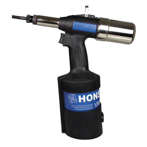 Remachadora oleoneumática - VNG 753 - HONSEL-Group - para perno de engastar / compacta