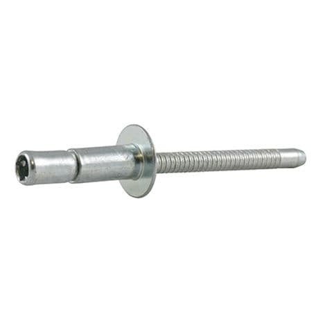 Remache remachable - FERO&reg;-BOLT - HONSEL-Group - de cabeza avellanada / de acero / gris