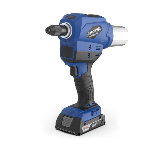 Remachadora brushless - eBZ 1 - HONSEL-Group - con batería / para remache ciego / con cargador de batería
