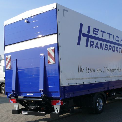 Puerta elevadora estándar - DL 1000 - DAUTEL GmbH - para camión