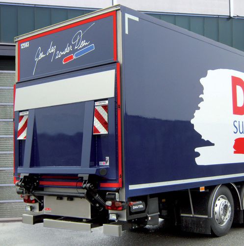 Puerta elevadora estándar - DL 2500L - DAUTEL GmbH - para camión