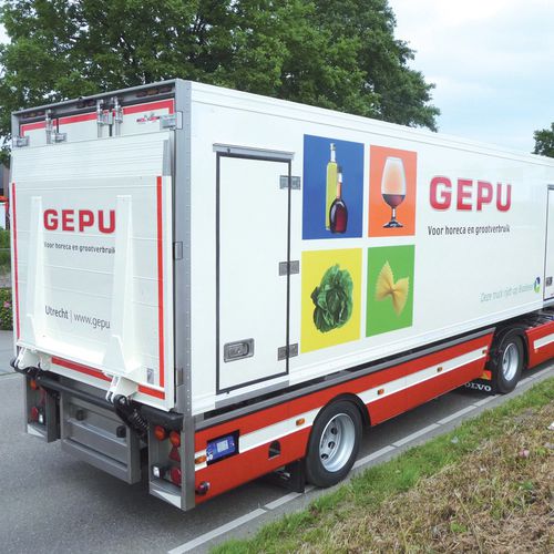 Puerta elevadora estándar - DL 2500S/3000S - DAUTEL GmbH - para camión