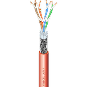 Cable óptico ignifugado - S/FTP FRNC-LSZH - Cavicel - de datos / de alarma / de categoría 7